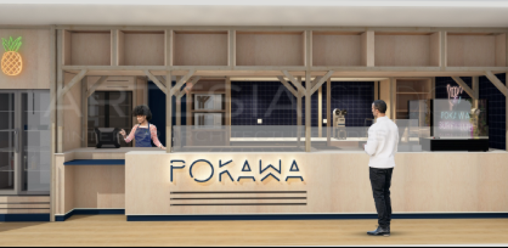 Aménagement d’un restaurant POKAWA Aménagement d'un restaurant POKAWA
